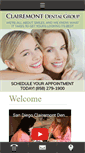 Mobile Screenshot of clairemontdentalgroup.com